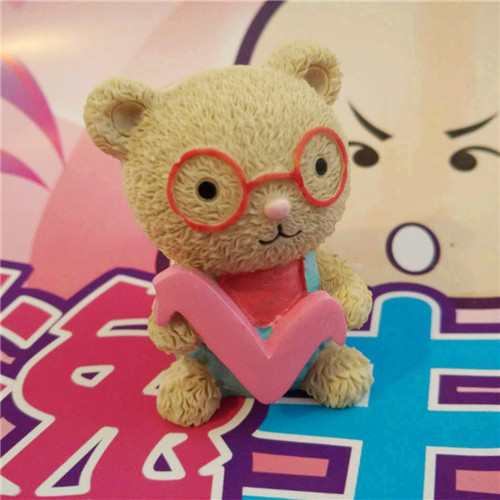 优加玩逸生活9月新品模具——LOVE眼镜熊