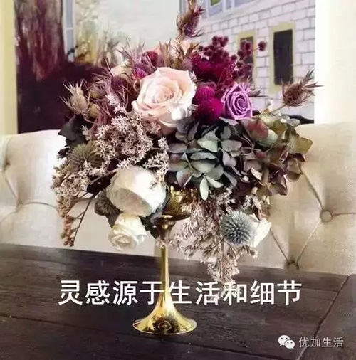 优加旗下花律diy花艺，听见花儿的律动~~~~